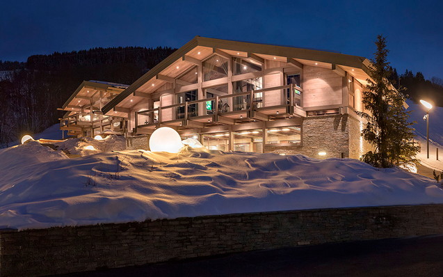Дизайн дома шале в горах фото