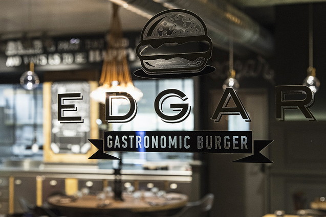 Дизайн ресторана с элементами индустриального стиля - Edgar Burger