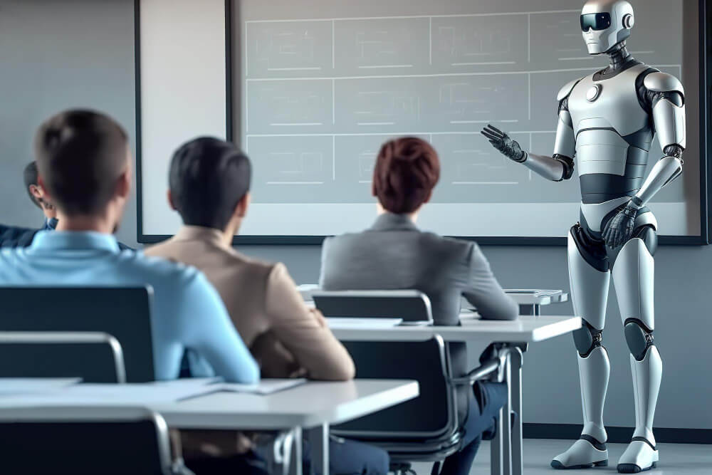 25 robot teacher transforming the classroom the future of education generative ai
