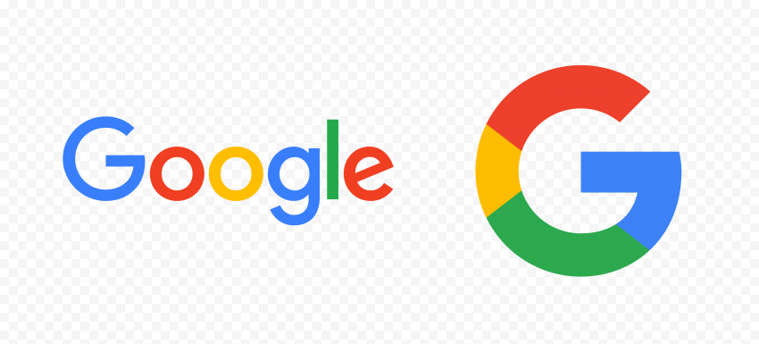 google logo icon PNG Transparent Background letter G multiple colors